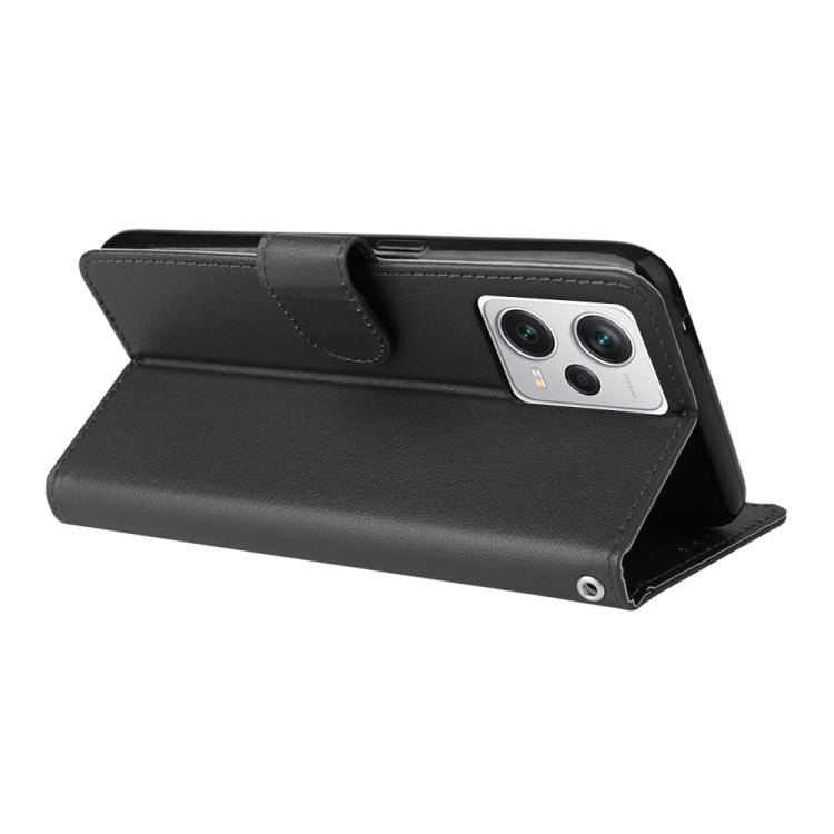 For Xiaomi Redmi Note 12 Pro+ China Multifunctional 3 Card Slots Leather Phone Case