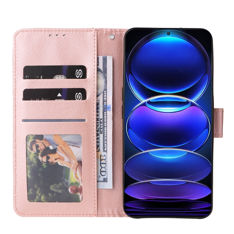 For Xiaomi Redmi Note 12 Pro+ China Multifunctional 3 Card Slots Leather Phone Case