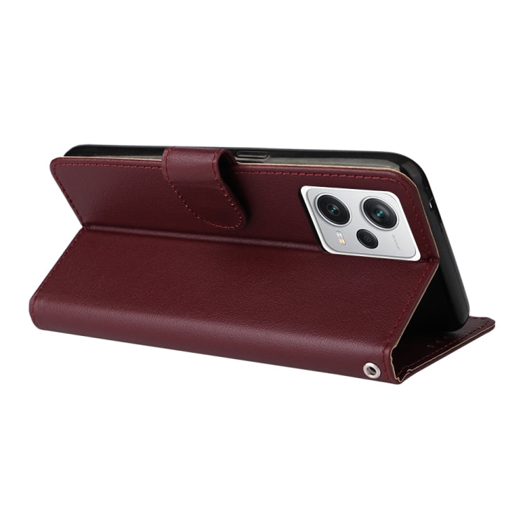 For Xiaomi Redmi Note 12 Pro+ China Multifunctional 3 Card Slots Leather Phone Case