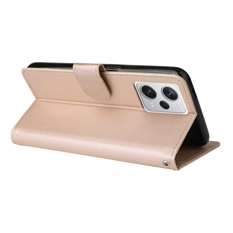 For Xiaomi Redmi Note 12 Pro+ China Multifunctional 3 Card Slots Leather Phone Case