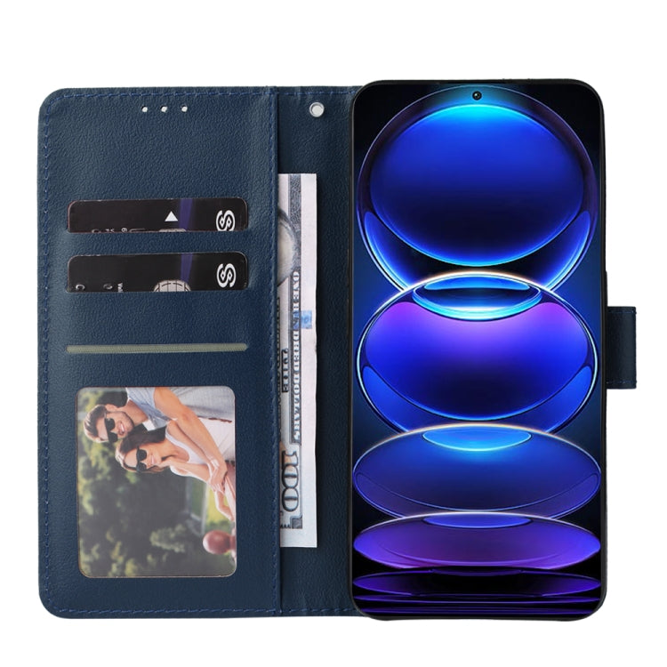 For Xiaomi Redmi Note 12 Pro+ China Multifunctional 3 Card Slots Leather Phone Case
