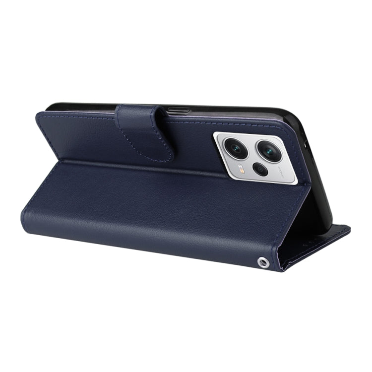 For Xiaomi Redmi Note 12 Pro+ China Multifunctional 3 Card Slots Leather Phone Case