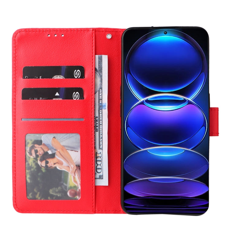 For Xiaomi Redmi Note 12 Pro+ China Multifunctional 3 Card Slots Leather Phone Case