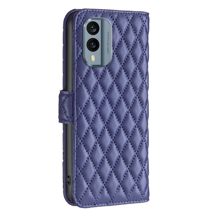 For Nokia X30 Diamond Lattice Wallet Leather Flip Phone Case