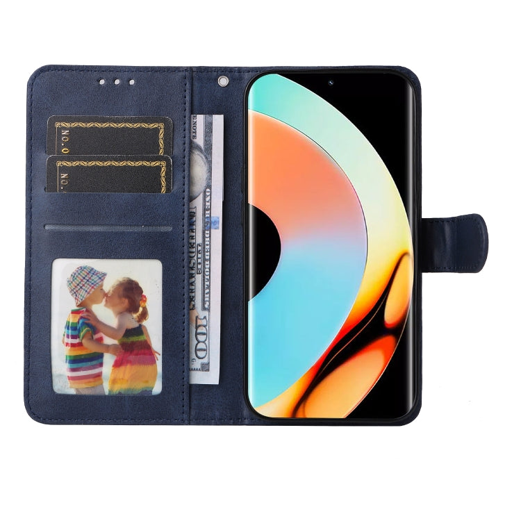 For Realme 10 Pro+ 5G Classic Calf Texture Flip Leather Phone Case