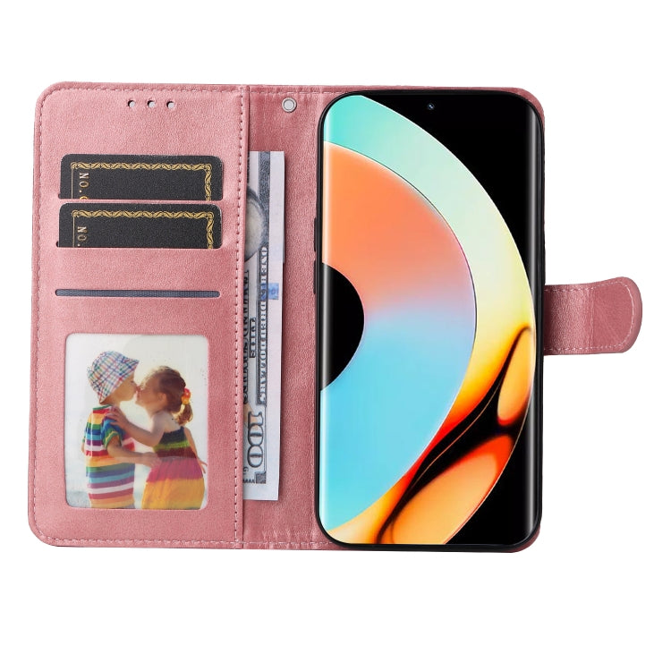 For Realme 10 Pro+ 5G Classic Calf Texture Flip Leather Phone Case