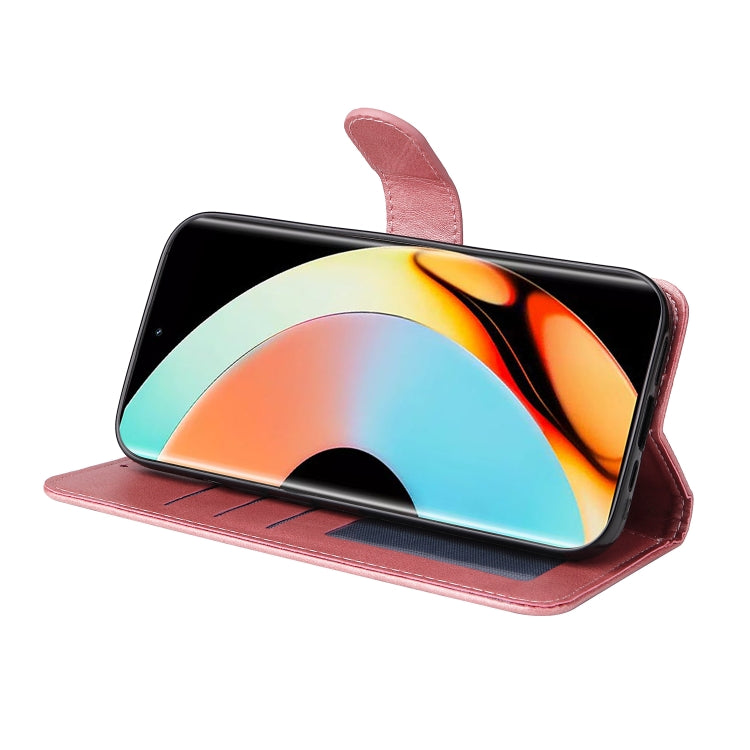 For Realme 10 Pro+ 5G Classic Calf Texture Flip Leather Phone Case