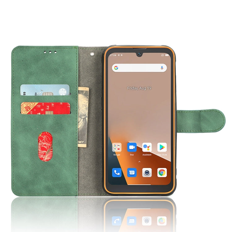 For Blackview BV5200 Skin Feel Magnetic Flip Leather Phone Case