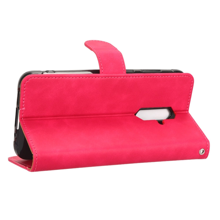 For Blackview BV5200 Skin Feel Magnetic Flip Leather Phone Case