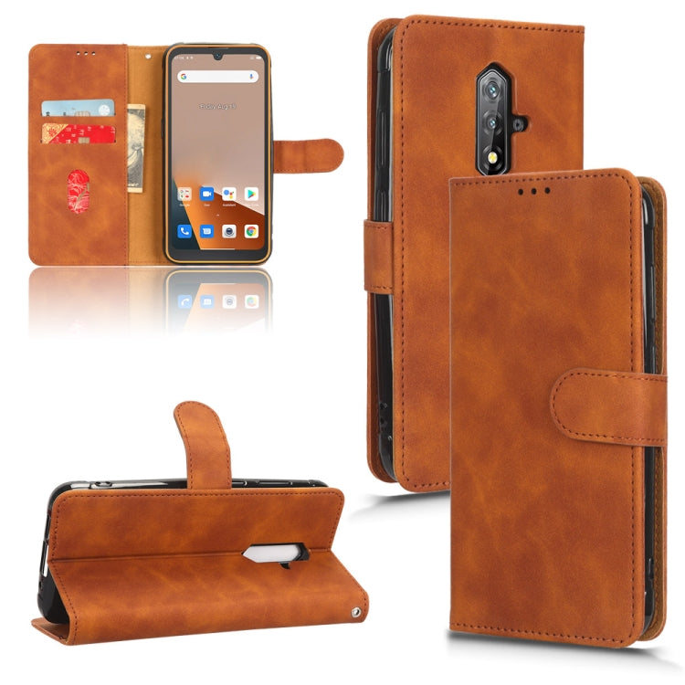 For Blackview BV5200 Skin Feel Magnetic Flip Leather Phone Case
