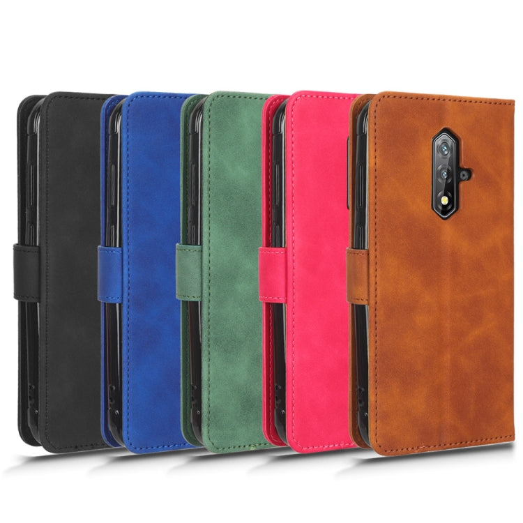 For Blackview BV5200 Skin Feel Magnetic Flip Leather Phone Case