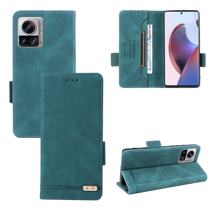 For Motorola Edge 30 Ultra / Moto X30 Pro Magnetic Clasp Flip Leather Phone Case