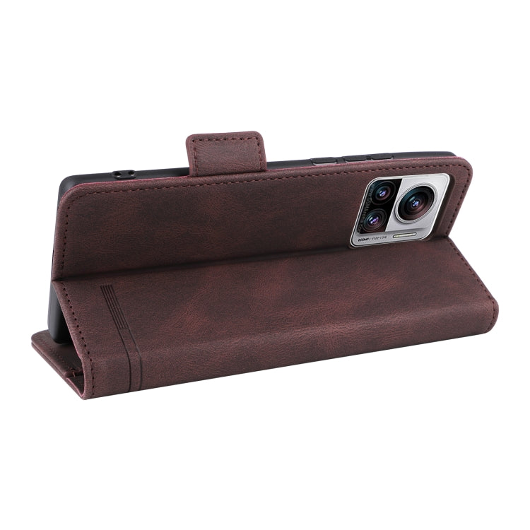 For Motorola Edge 30 Ultra / Moto X30 Pro Magnetic Clasp Flip Leather Phone Case