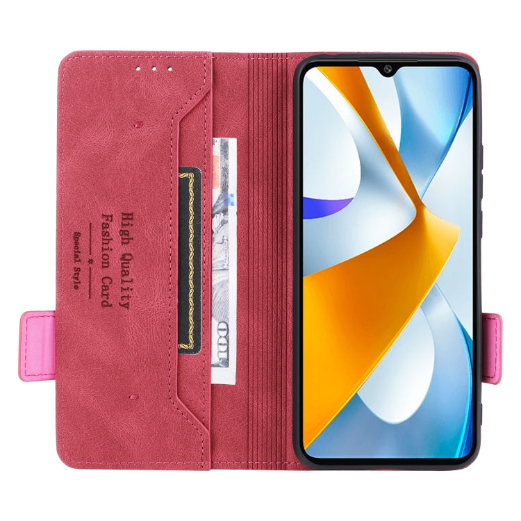 For Xiaomi Poco C40 Magnetic Clasp Flip Leather Phone Case