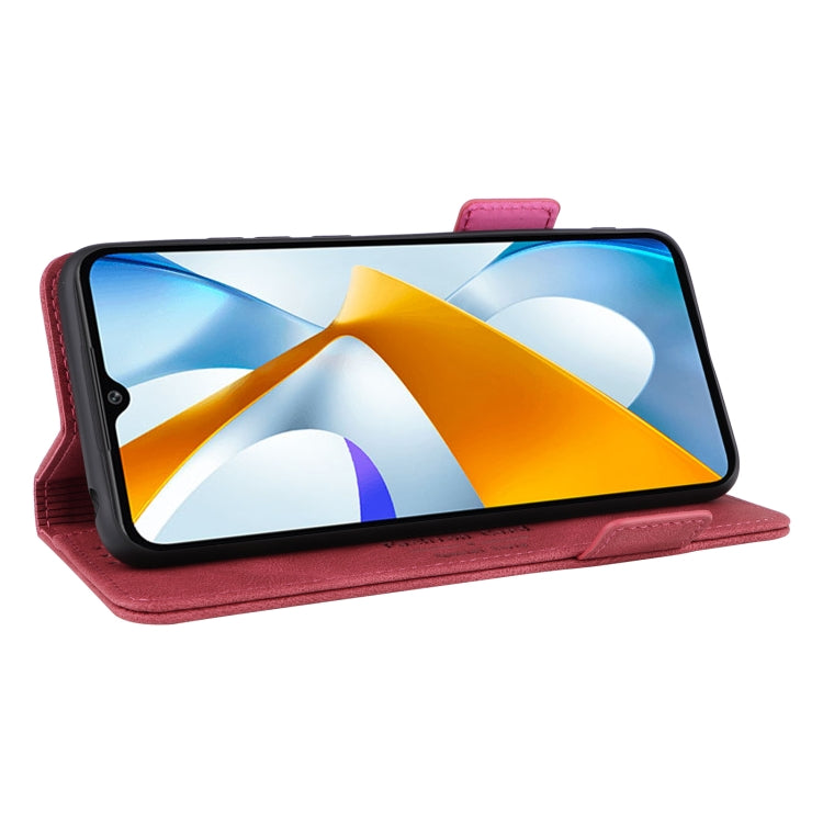 For Xiaomi Poco C40 Magnetic Clasp Flip Leather Phone Case