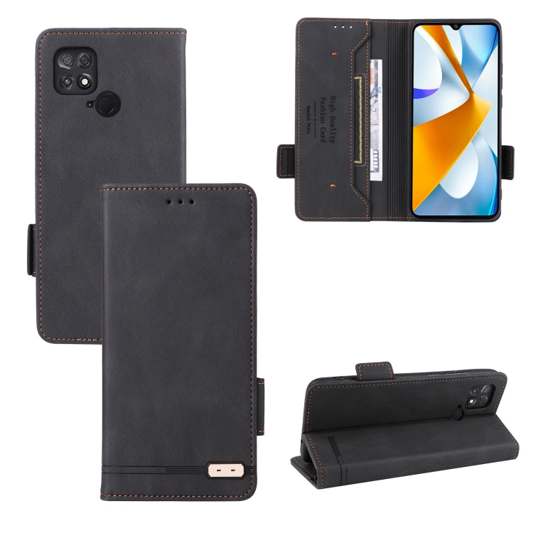 For Xiaomi Poco C40 Magnetic Clasp Flip Leather Phone Case
