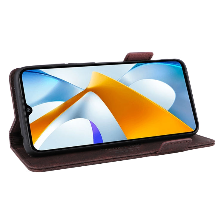 For Xiaomi Poco C40 Magnetic Clasp Flip Leather Phone Case