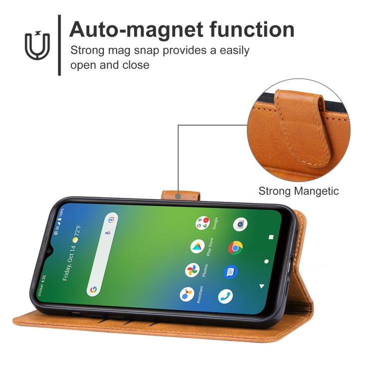 For Cricket Innovate E 5G 2022 Leather Phone Case