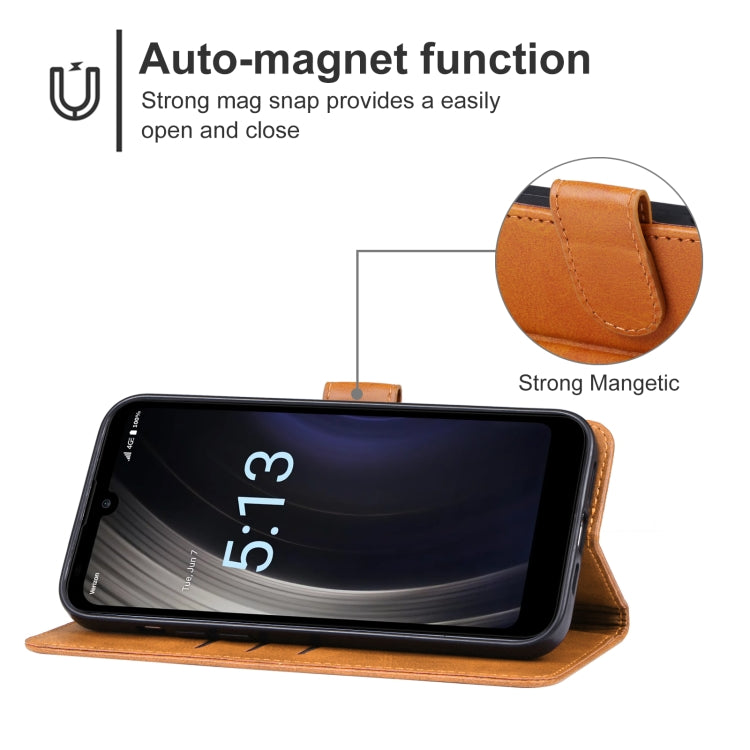 For Orbic Joy 4G RC608L Leather Phone Case