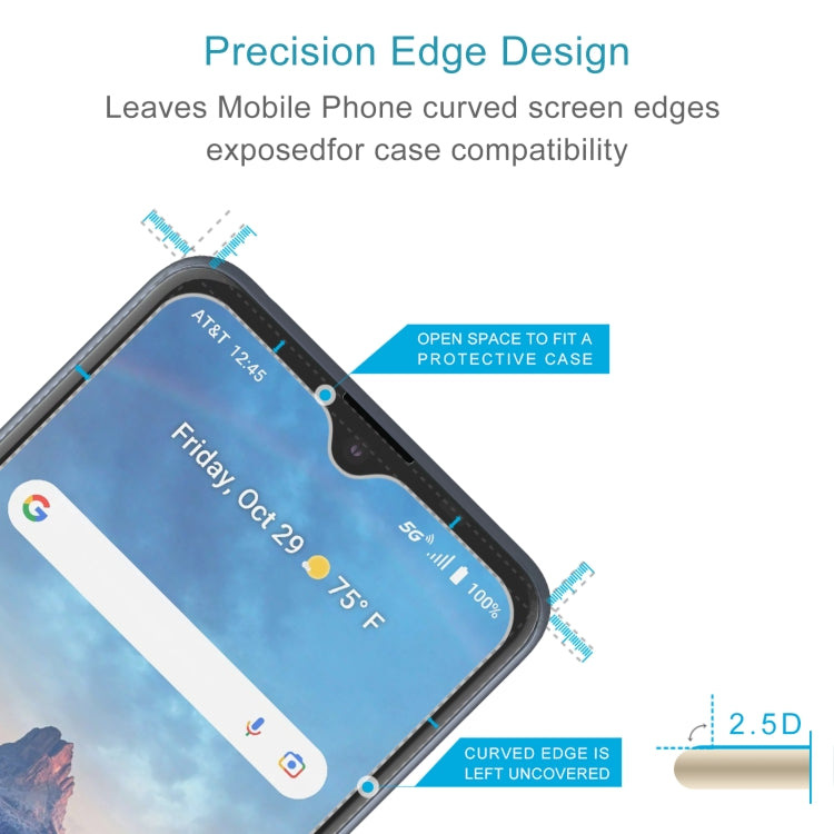 For AT&T Fusion 5G 10pcs 0.26mm 9H 2.5D Tempered Glass Film