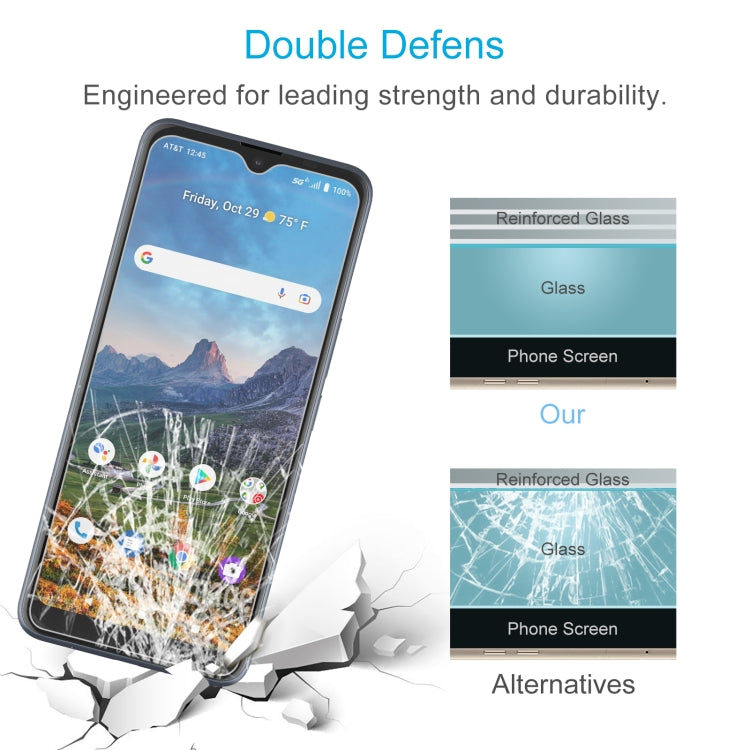 For AT&T Fusion 5G 10pcs 0.26mm 9H 2.5D Tempered Glass Film