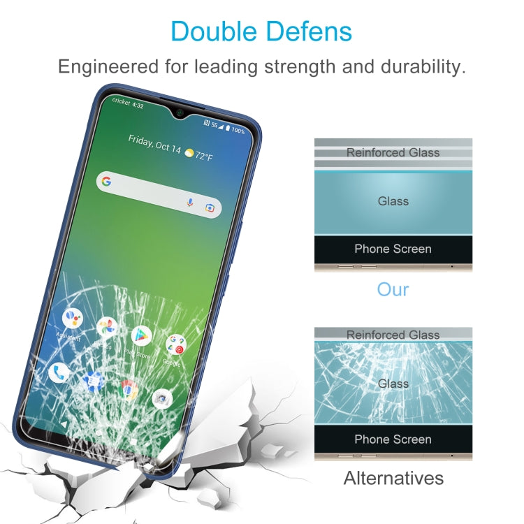 For Cricket Innovate E 5G 2022 10pcs 0.26mm 9H 2.5D Tempered Glass Film