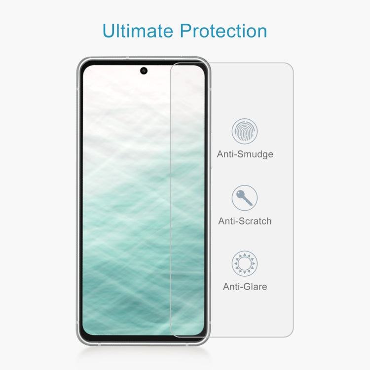 For Fujitsu Arrows N F-51C 10pcs 0.26mm 9H 2.5D Tempered Glass Film