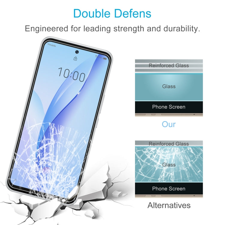 For ZTE Libero 5G III 10pcs 0.26mm 9H 2.5D Tempered Glass Film