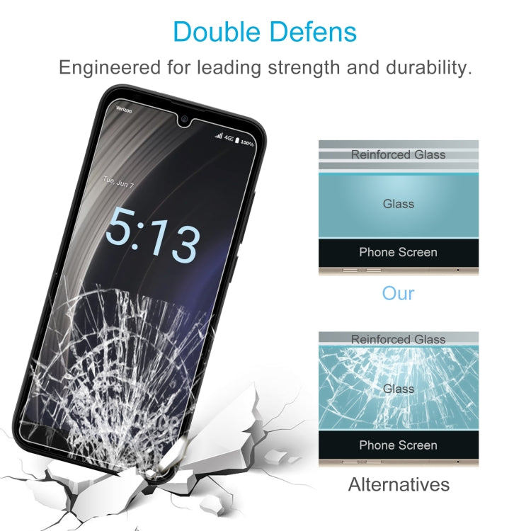 For Orbic Joy 4G RC608L 50pcs 0.26mm 9H 2.5D Tempered Glass Film