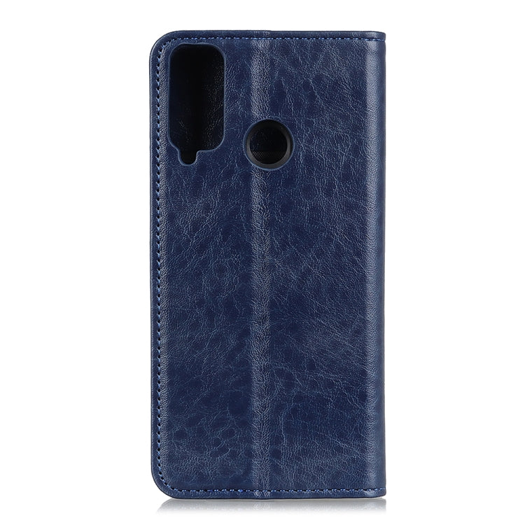 For Huawei Honor Play 4T Magnetic Crazy Horse Texture Horizontal Flip Leather Case with Holder & Card Slots & Wallet