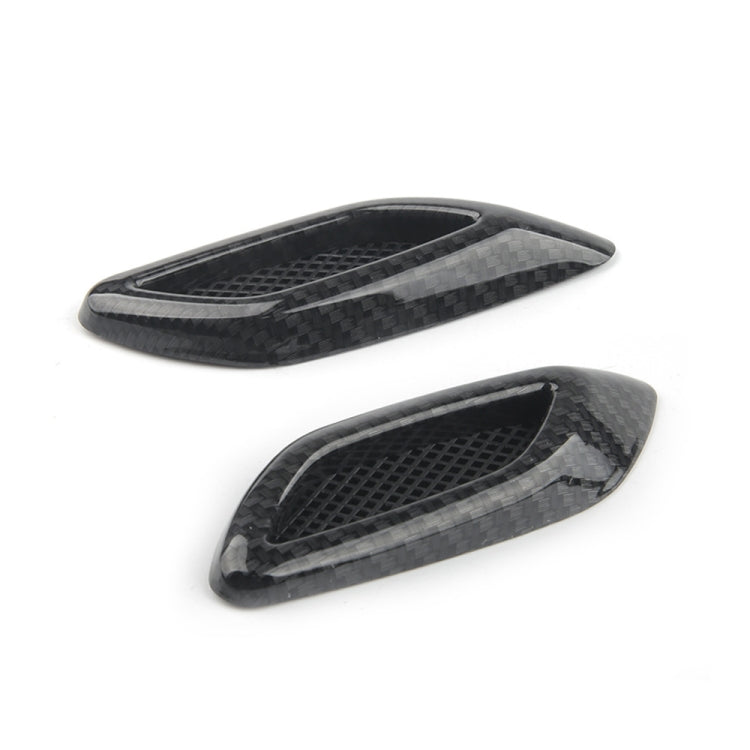 2 in 1 Car Hood Frame Decorative Stickers Fender Air Outlet Stickers