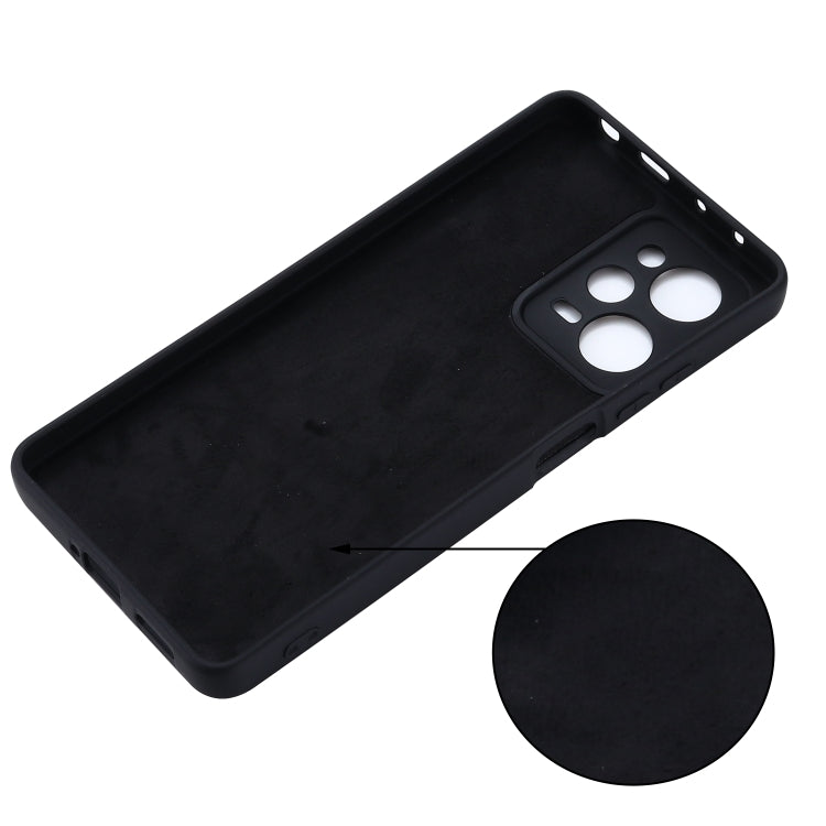 For Xiaomi Redmi Note 12 Pro 5G Global Pure Color Liquid Silicone Shockproof Full Coverage Case