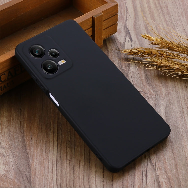 For Xiaomi Redmi Note 12 Pro+ China / Note 12 Discovery Pure Color Liquid Silicone Shockproof Full Coverage Case