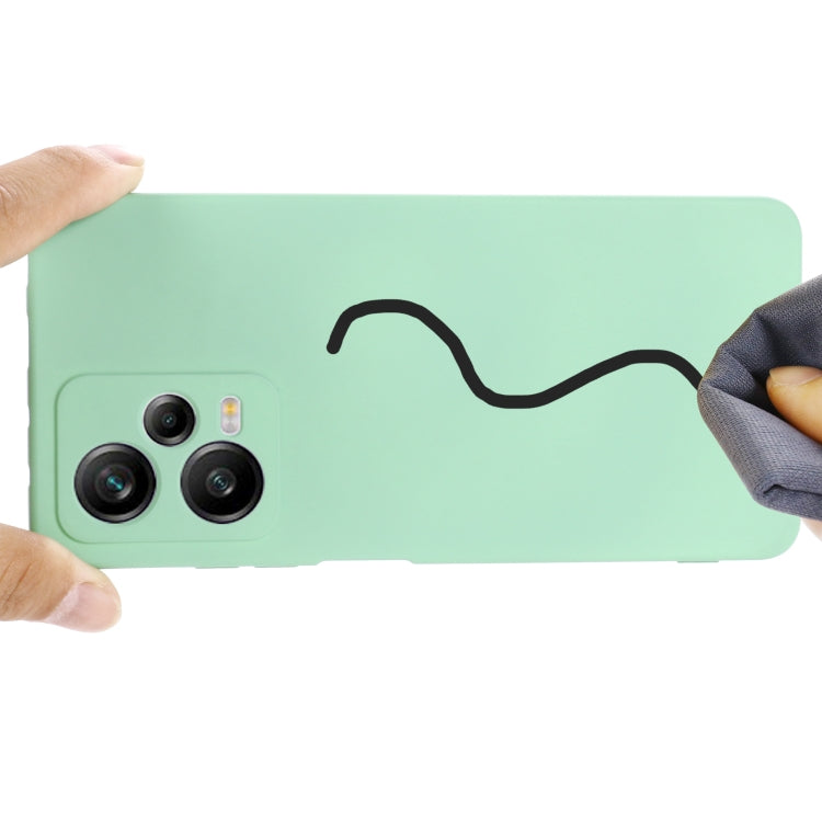 For Xiaomi Redmi Note 12 Pro+ China / Note 12 Discovery Pure Color Liquid Silicone Shockproof Full Coverage Case