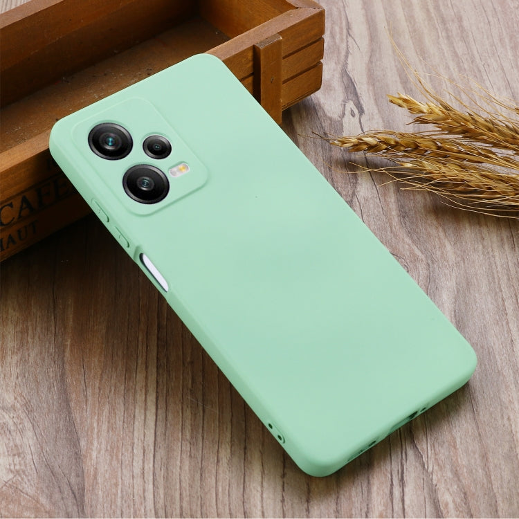 For Xiaomi Redmi Note 12 Pro+ China / Note 12 Discovery Pure Color Liquid Silicone Shockproof Full Coverage Case