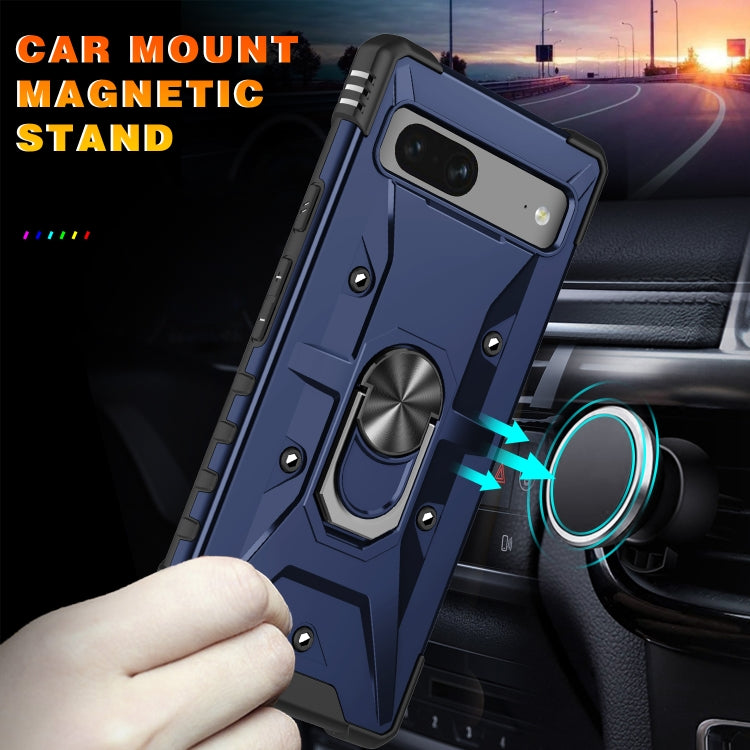 For Google Pixel 7 5G Ring Holder Phone Case