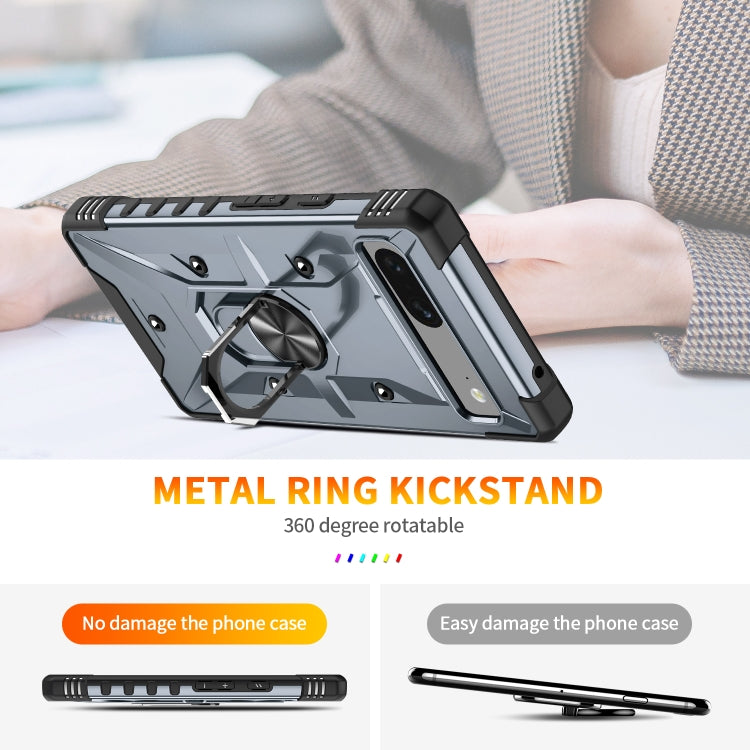 For Google Pixel 7 5G Ring Holder Phone Case