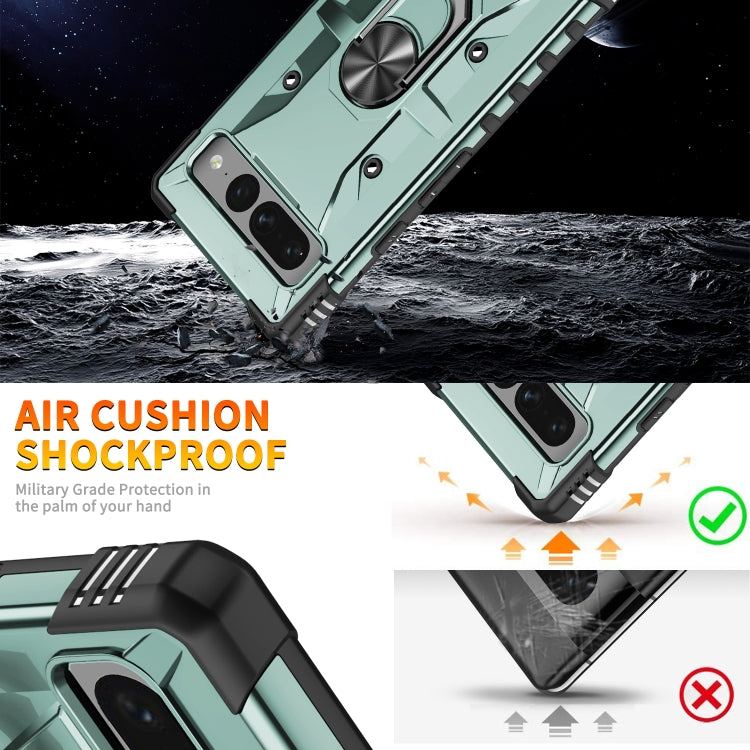 For Google Pixel 7 Pro 5G Ring Holder Phone Case