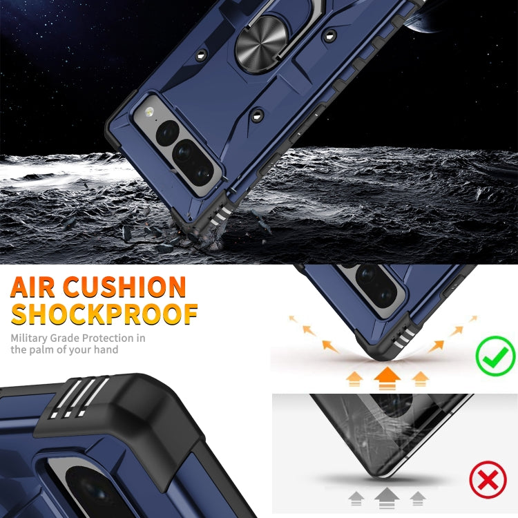 For Google Pixel 7 Pro 5G Ring Holder Phone Case