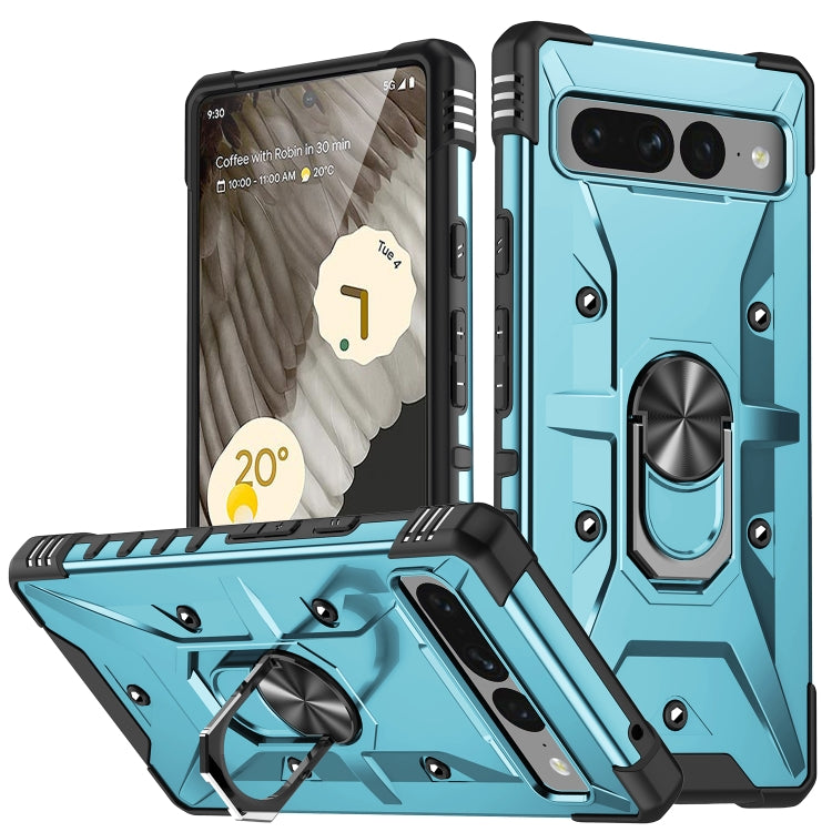 For Google Pixel 7 Pro 5G Ring Holder Phone Case