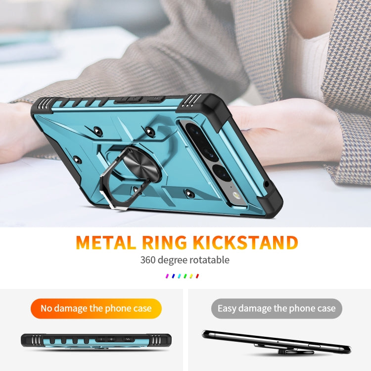 For Google Pixel 7 Pro 5G Ring Holder Phone Case