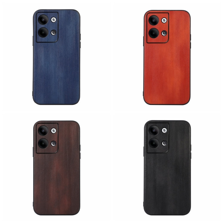 For OPPO Reno9 / Reno9 Pro Yellow Cow Texture PU Phone Case