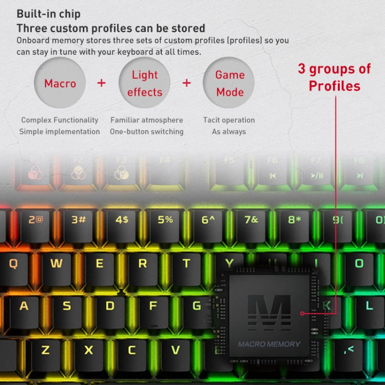 Kingston HyperX HX-KB6RDX-US Origin RGB Gaming Mechanical Keyboard, Style:Fire Shaft