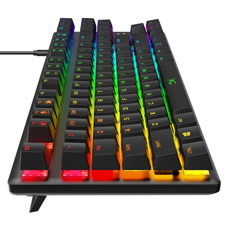 Kingston HyperX HX-KB7AQX-US Origin Competitive Edition RGB Gaming Mechanical Keyboard, Style:Water Shaft