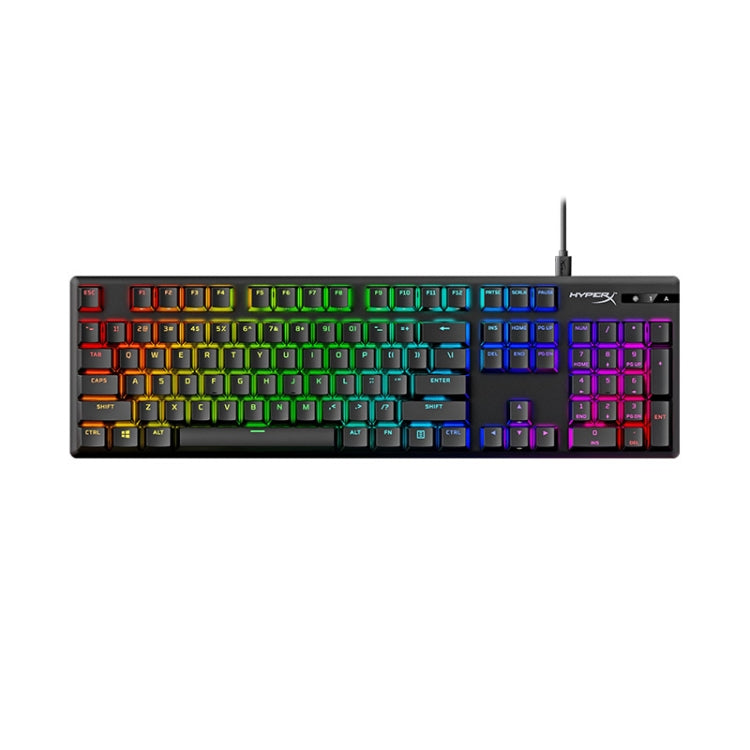 Kingston HyperX Origin PBT Keycap RGB Gaming Mechanical Keyboard, Style:Ice Shaft
