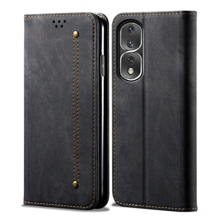 For Honor 80 Pro Denim Texture Leather Phone Case