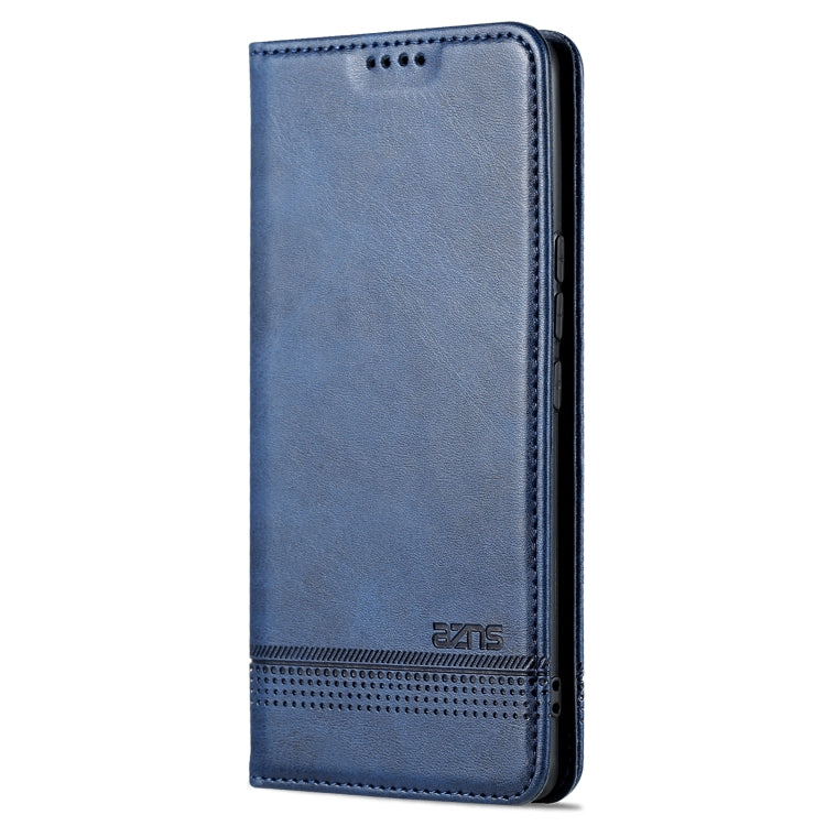 For Honor 80 Pro AZNS Magnetic Calf Texture Leather Phone Case