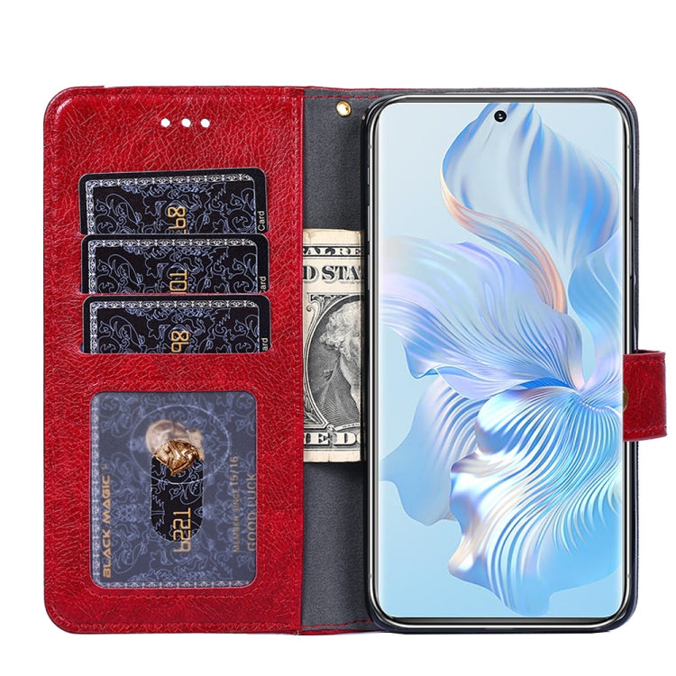 For Huawei nova 10 SE Zipper Bag Leather Phone Case