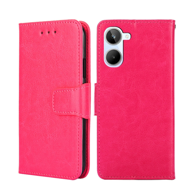 For Realme 10 4G Crystal Texture Leather Phone Case