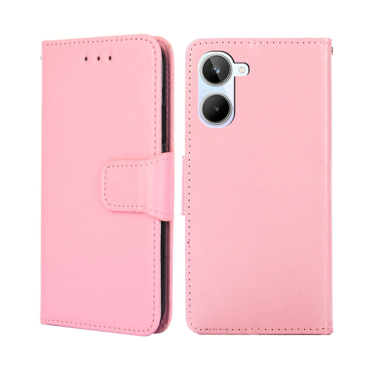 For Realme 10 4G Crystal Texture Leather Phone Case